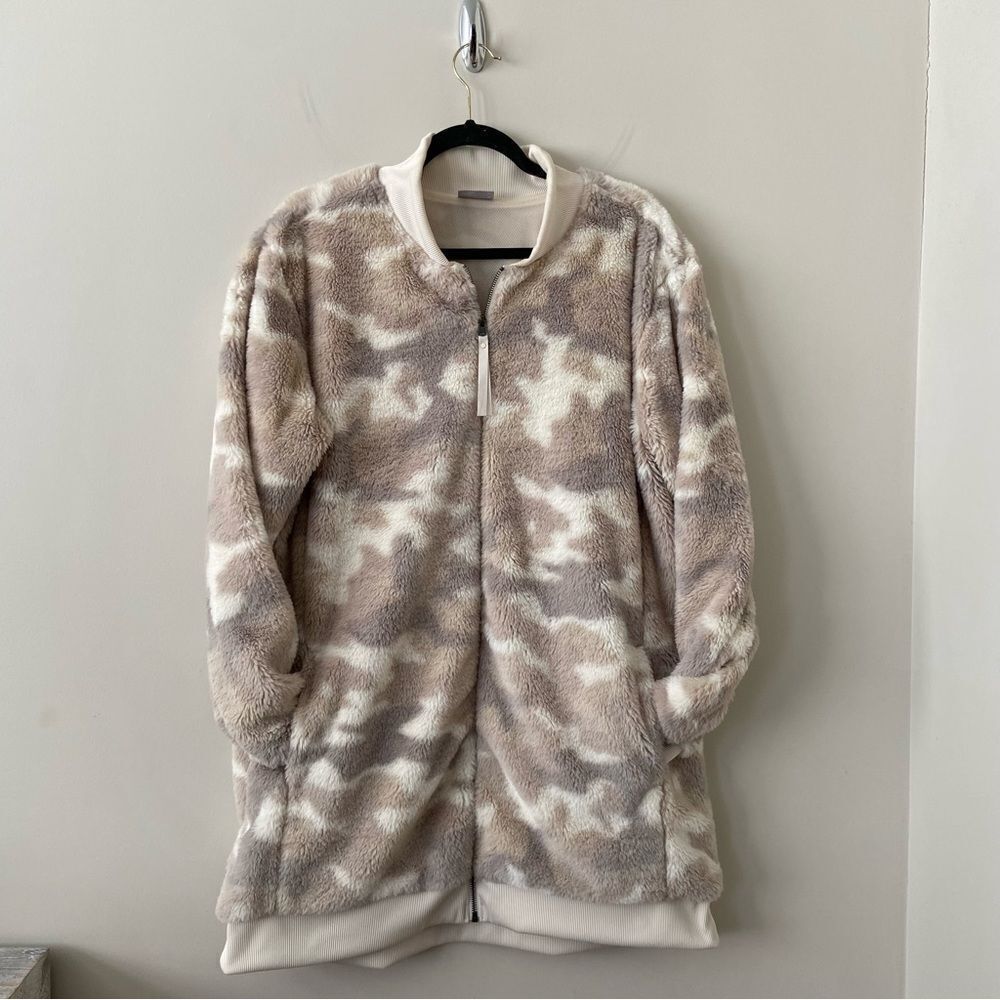 Columbia-multi Colour Faux Fur Full Zip Jacket